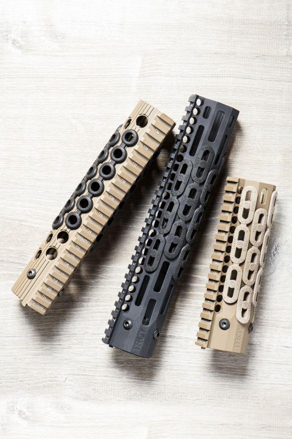 Troy Industries Squid Grips M-Lok FDE 7/ct - View 2