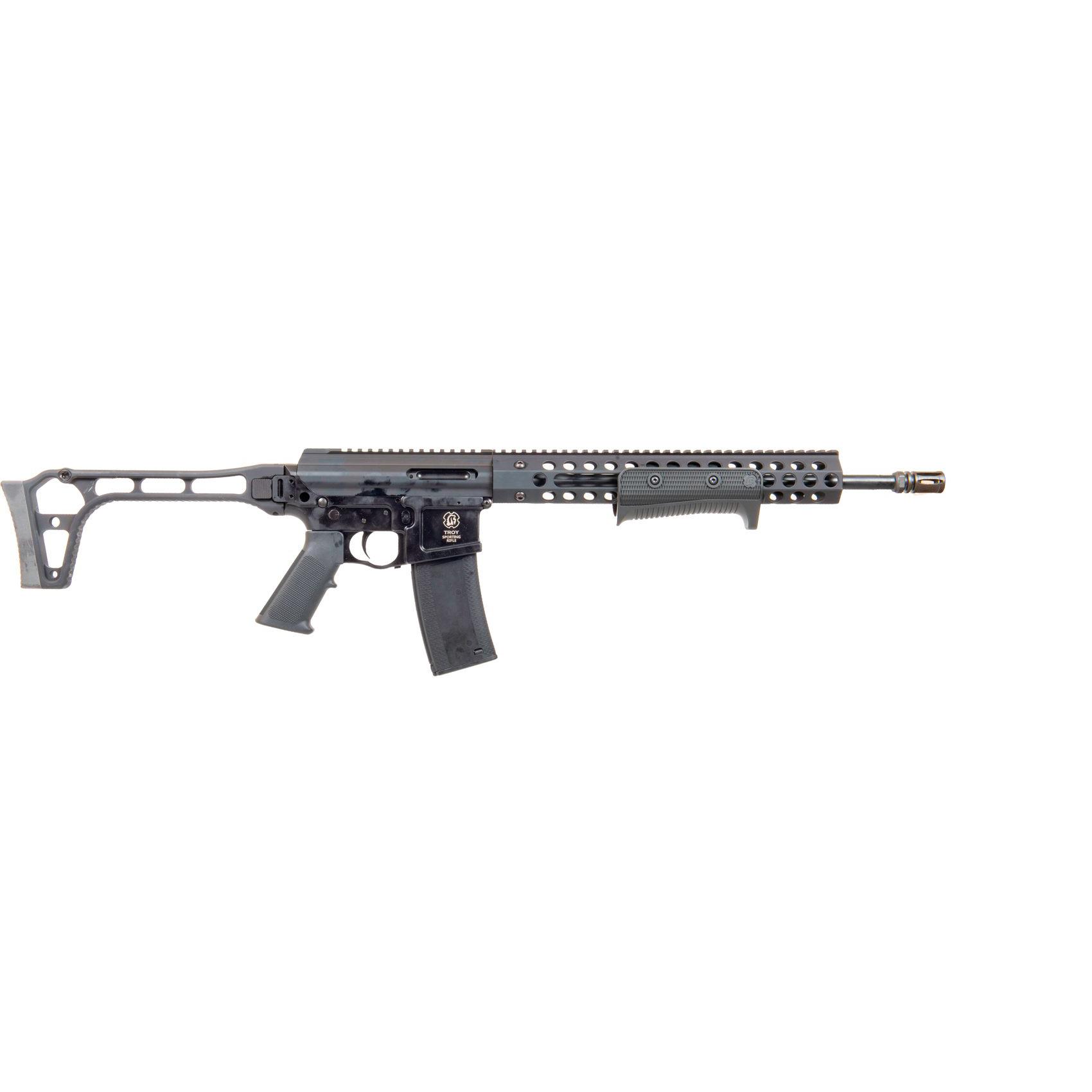 Troy Industries SPAR-S23-16BT-1 Pump Rifle 5.56mm 16" 10+1 Black - View 2