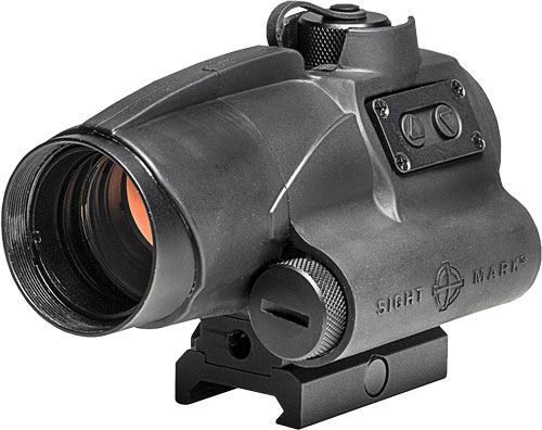 Sightmark Wolverine FSR Red Dot Sight 1x 28mm Matte Black Picatinny Mount - View 2