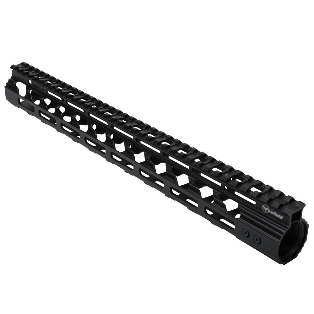 Firefield FF34067 Verge 15" M-LOK Handguard Aluminum Black Anodized - View 2