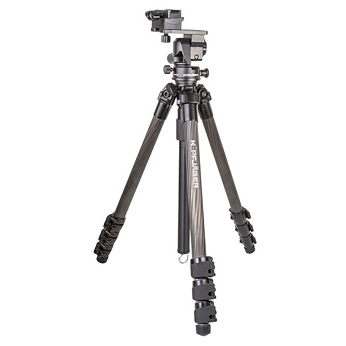 Kopfjäger KJ85004K Carbon Fiber Tripod with Reaper Rail, 4-Level Extension - View 2