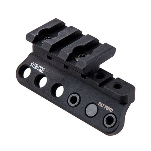 BCM 1913LMKM Gunfighter Modular Mount 1913 Picatinny KeyMod Black Aluminum - View 2