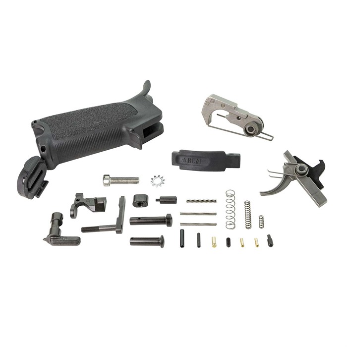 Bravo Company BCM ELPKBLK AR-15 Enhanced Lower Parts Kit Black 223 Nickel - View 2