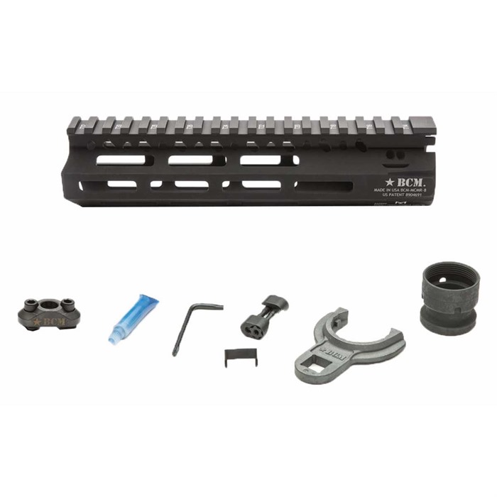 BCM MCMR8556BLK 8" M-LOK Free-Float Handguard, Aluminum, Black Finish - View 2
