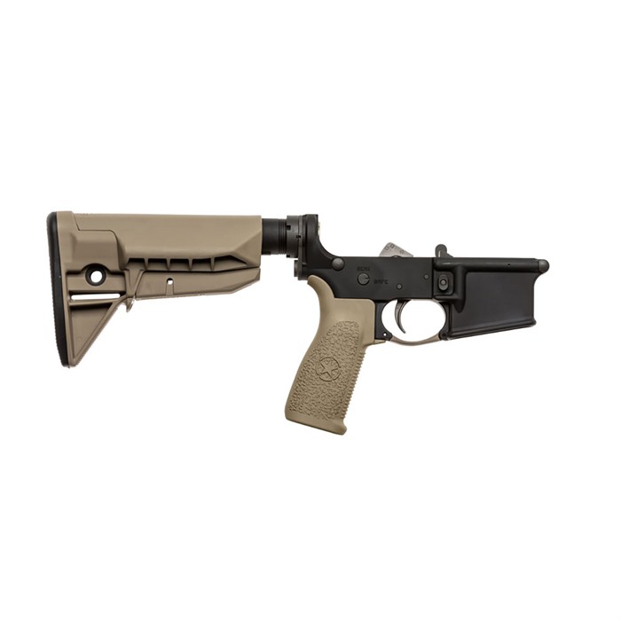 Bravo Company LRG STK MOD0 5.56 FDE Tactical Lower - View 2