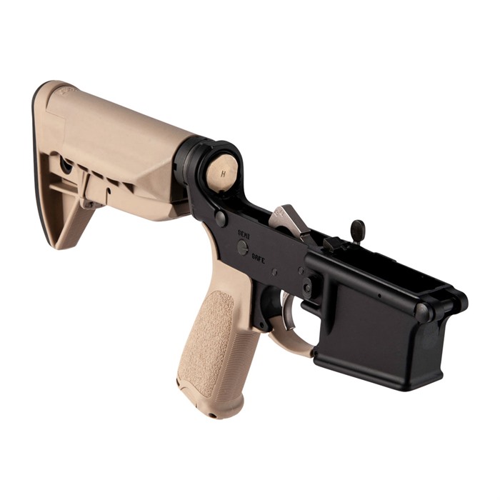 Bravo Company LRG STK MOD0 5.56 FDE Tactical Lower - View 3
