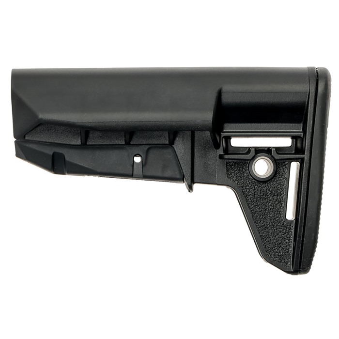 BCM GFSMOD2SPMDBLK Mod 2 SOPMOD Stock Black, Mil-Spec, Enhanced Design - View 3
