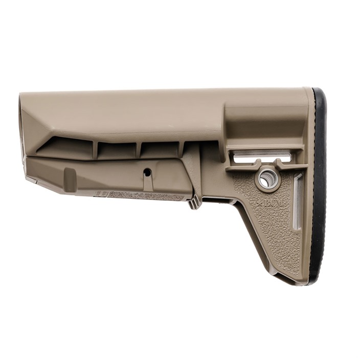 Bravo Company BCM-GFSMOD2SPMDFDE SOPMOD Stock Flat Dark Earth Mil-Spec - View 3