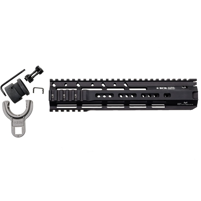 BCM RAIDERM10556BL RAIDER-M13 10" M-LOK Rail Black Anodized Aluminum - View 2