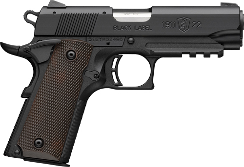 Browning 051066490 1911-22 22LR 10+1 Matte Black Pistol 3.625" Barrel - View 2