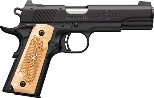 Browning 051067490 1911-22 22LR 10+1 Matte Black Maple Grips 4.25" Barrel - View 2