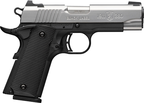 Browning 051119492 1911 Black Label Compact 380 ACP 8+1 3.63"... - View 2