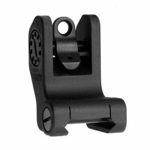 Troy SSIGFRSROBT00 Rear Fixed BattleSight Black Anodized for AR-15/AR-10 - View 2