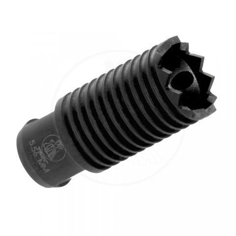 TROY Claymore AR-15 556 NATO 1/2x28 RH Black Muzzle Brake SBRA-CLM-05BT-00 - View 2