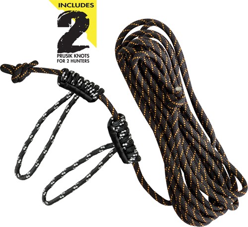 Muddy MUDMSA500 Safe-Line 30' Black/Orange Nylon Safety Line 300 lbs - View 2