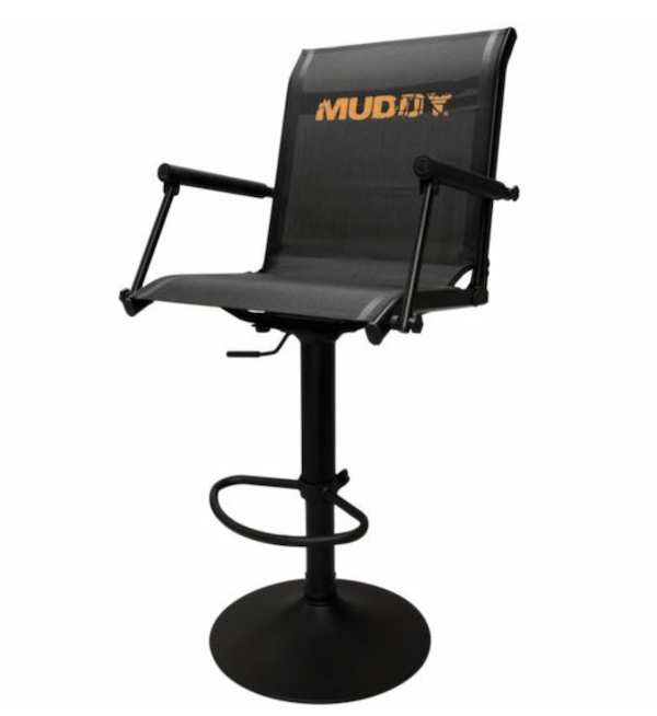 Muddy MUD-MGS600 Swivel Extreme Ground Seat Black Flex-Tek/Steel - View 2