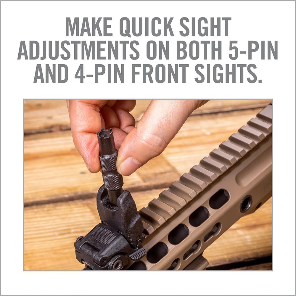 Real Avid AVAR15FSA Front Sight Adjuster Stainless Steel Black - View 2