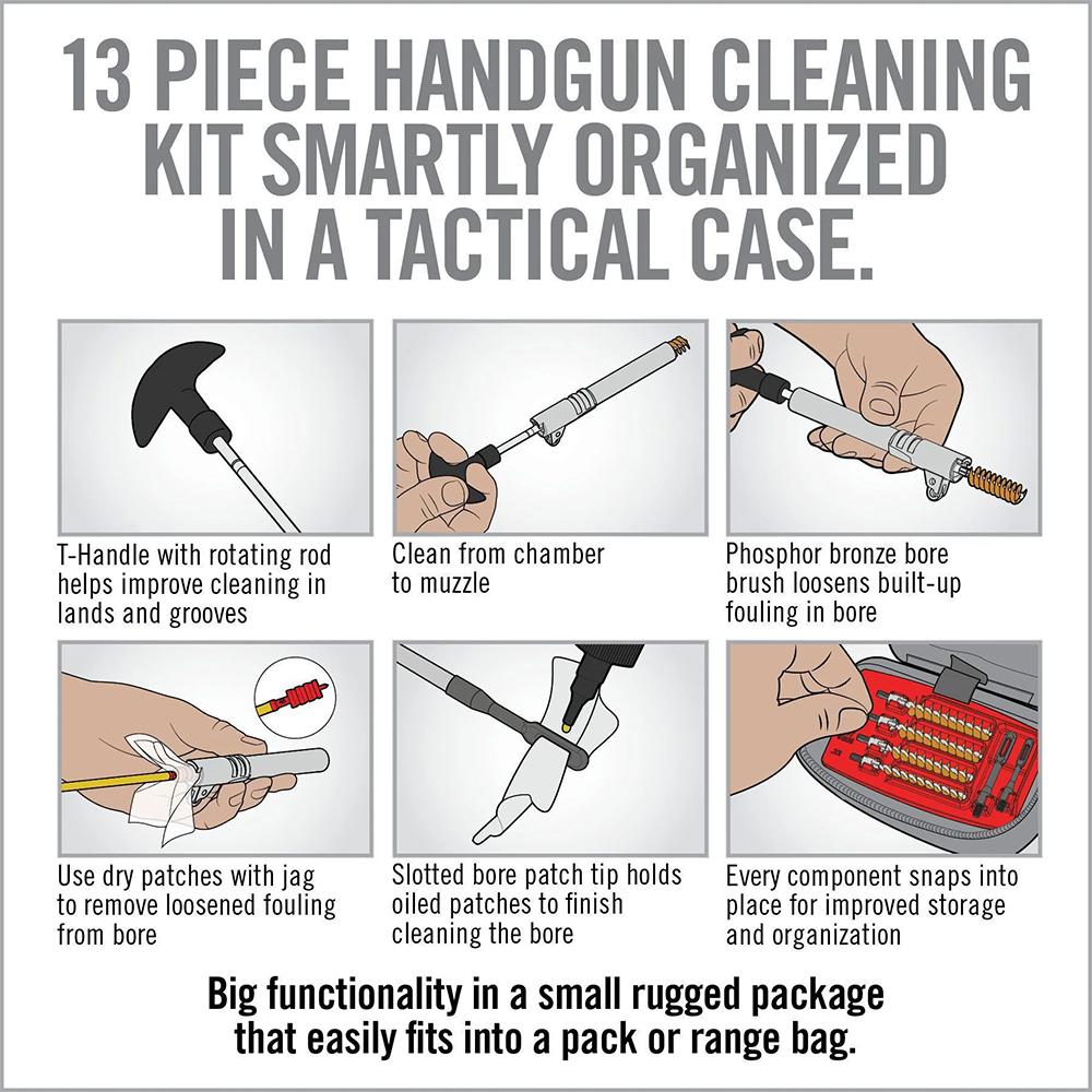 Real Avid AVGCK310P Gun Boss Multi-Caliber Handgun Cleaning Kit - View 2
