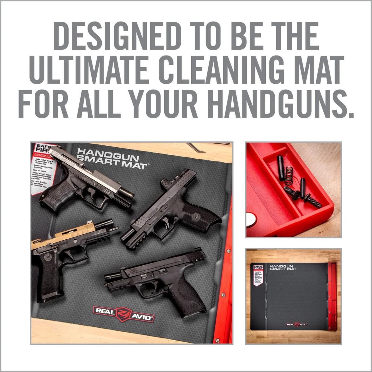 Real Avid Handgun Smart Mat AVUHGSM 11x17 Clam Pack Cleaning Mat - View 2
