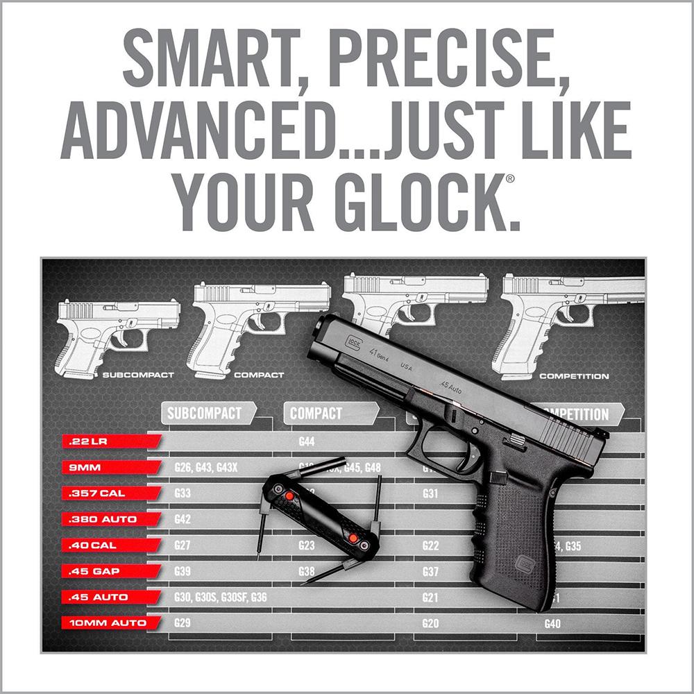 Real Avid AVGLOCK41 4-in-1 Black Handgun Tool for Glock Owners - View 2