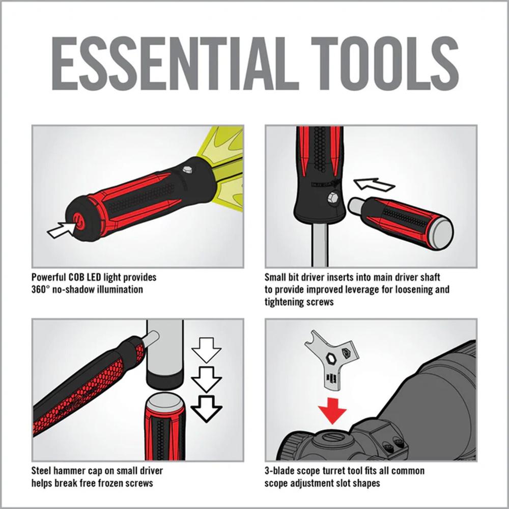Real Avid AVSD90 Smart Drive 90-Piece Advanced Gunsmithing Driver Set with Force Assist - View 2