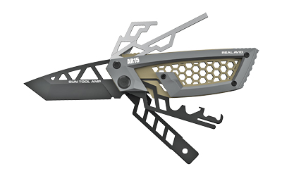 Real Avid AVGTAMPAR Gun Tool AMP-AR Gray/OD Steel Multi-tool AR-15 - View 2