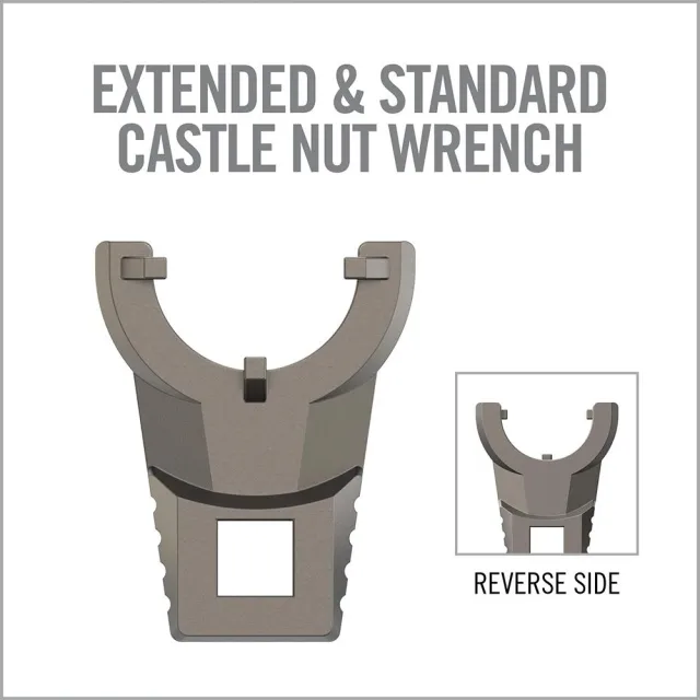 Real Avid Master-Fit Wrench AR-15 Titanium Stainless Steel Crowfoot - View 2
