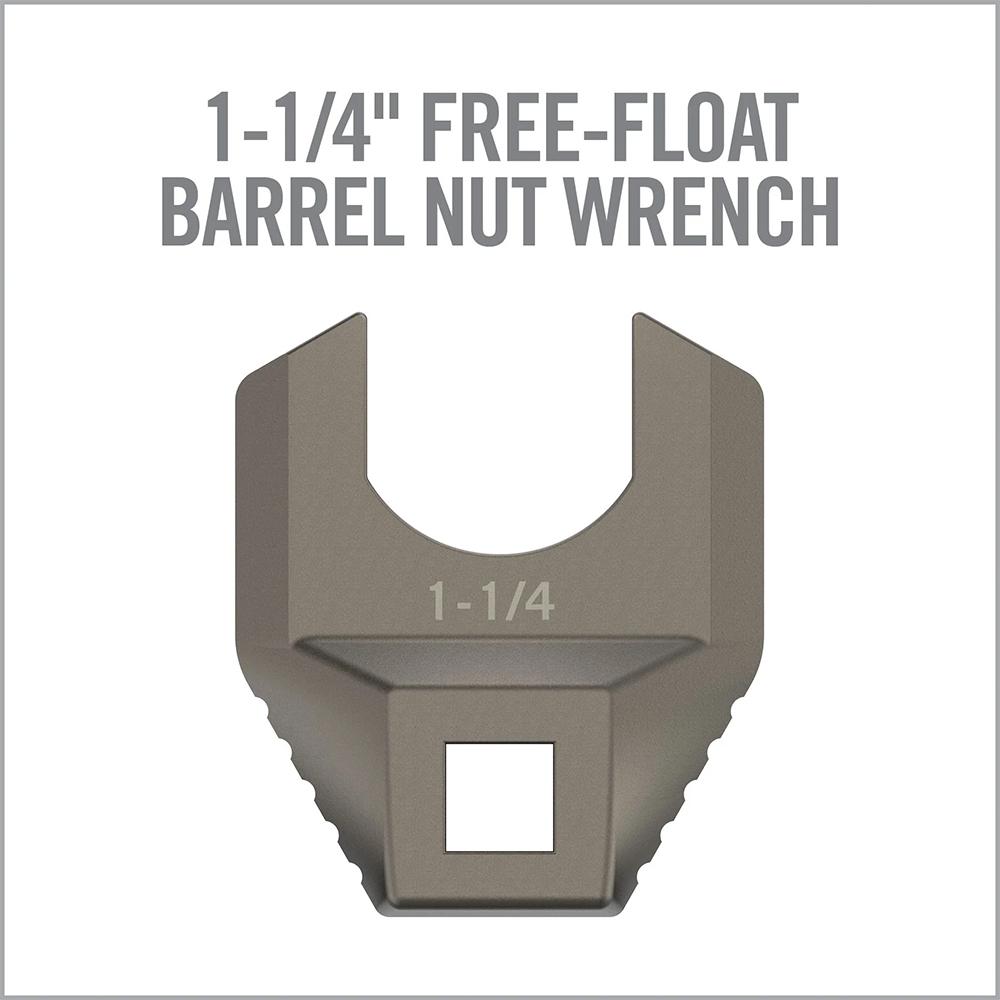 Real Avid AVMF114BNW Master -Fit Barrell Nut Wrench 1 1-4" Titanium Tita... - View 2