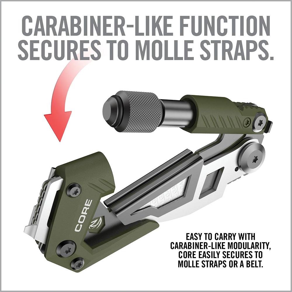 Real Avid AVGTCORSG Core Gun Tool Shotgun Olive Green-Black Stainless Steel - View 2