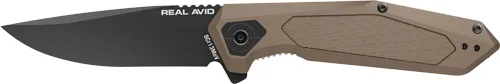 Real AVID/REVO RAV-3 Steel 3.25" Drop Point Blade Folding Knife (AVRAV3) - View 2