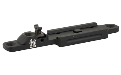 GG&G GGG-2815 Optic Mount, Black, 6061-T6 Aluminum, XS Ghost Ring - View 2