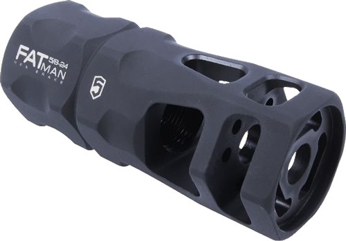 Phase 5 FATman-5/8-24 Muzzle Brake .30 Cal Black Parkerized Steel - View 2