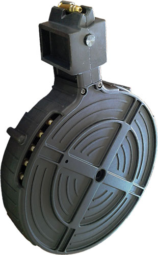 GSG Ruger 10/22 Drum Magazine, 110 Rounds, Black - View 2