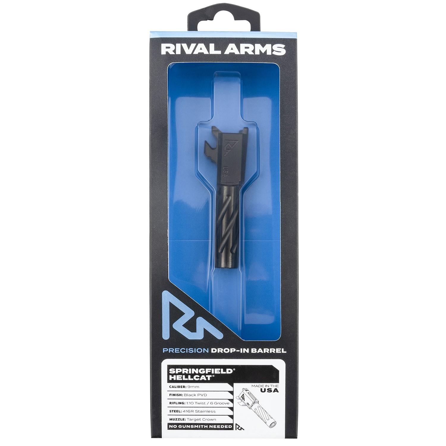 Rival Arms RA-RA20H101A Precision V1 Black PVD Spiral Fluted Stainless S... - View 2