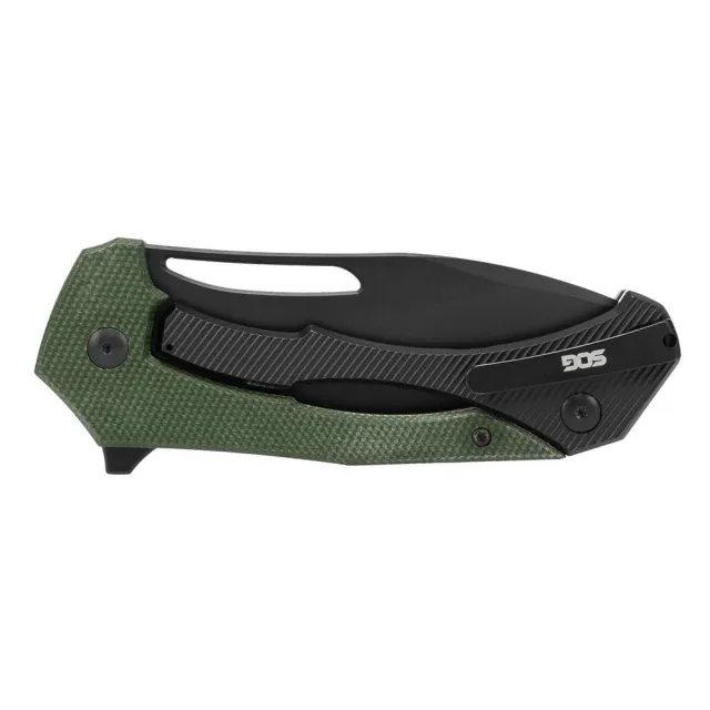 S.O.G SOG14240257 Bulwark 3.50" Drop Point D2 Steel Folding Knife - View 2