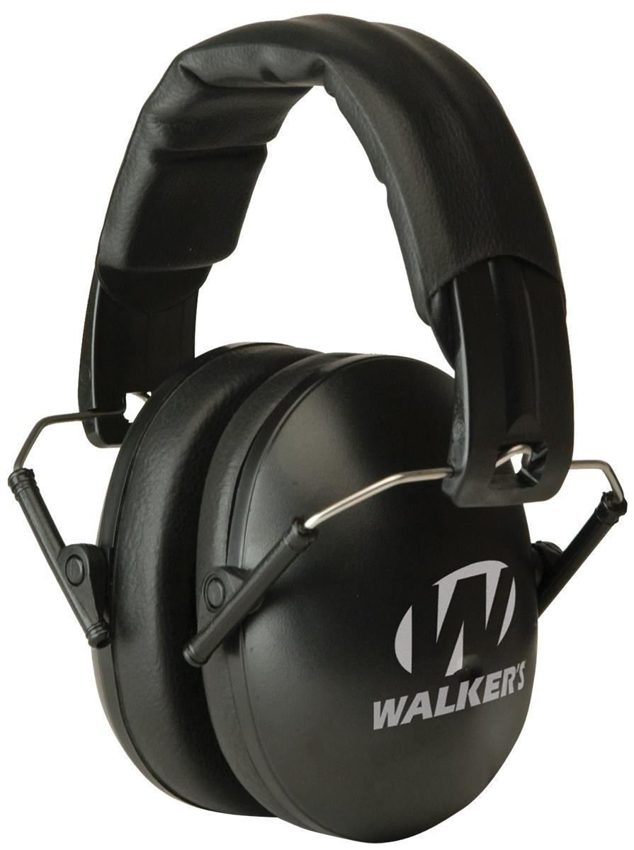 Walker's GWP-YWFM2 Youth/Women Black Folding Muff 23 dB Hearing Protection - View 2
