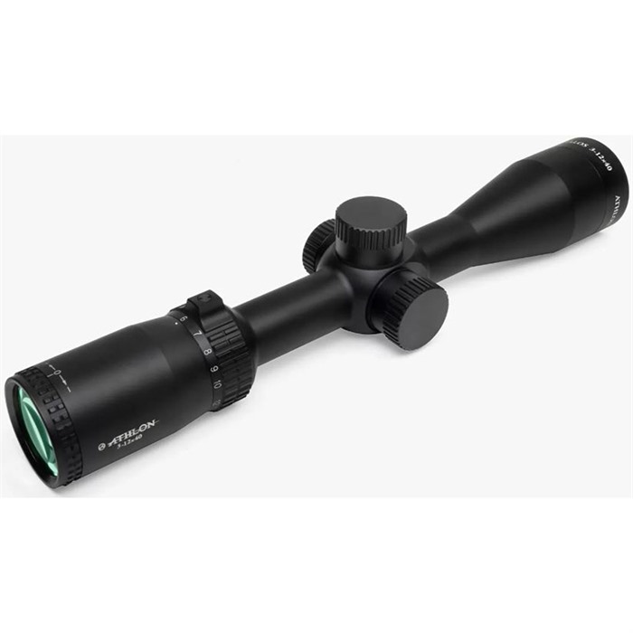 Athlon Optics Talos 3-12x40 SFP Mil-Dot 1" Tube Matte Scope - View 3