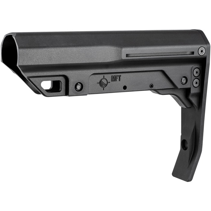 Mission First Tactical BMSMIL-MTL-BL Minimalist AR-15 Stock, Black Aluminum - View 3