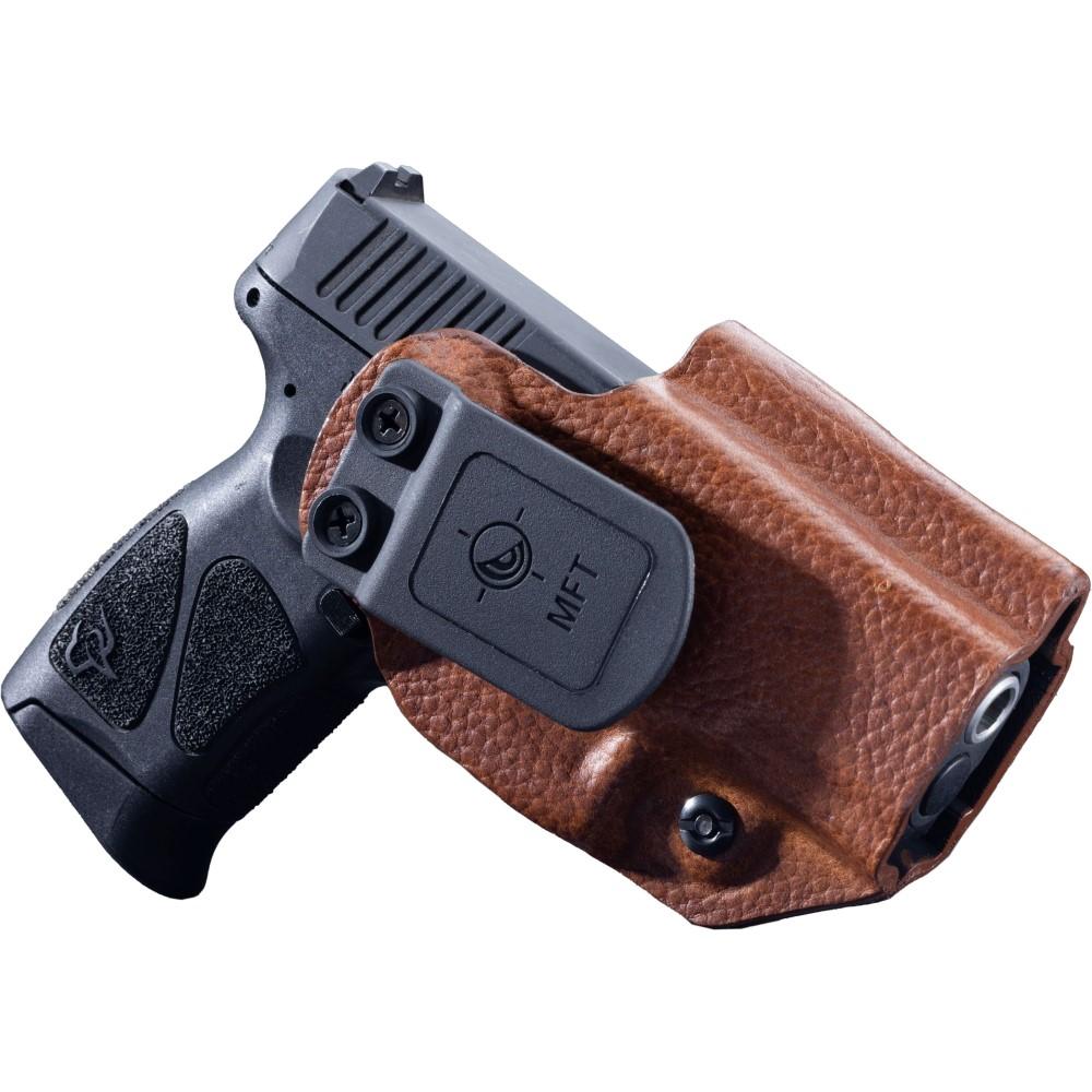 Mission First Tactical Leather Hybrid IWB-OWB Holster for Taurus PT111-G... - View 2