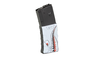 Mission First Tactical EXDPM556D-C-AR10W 30-Rd Magazine 223/556 Shark Graphic - View 2