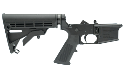 RADICAL COMPLETE AR15 LOWER BLK Mil-Spec Forged AR15 Lower Receiver (Complete) 7075, M4, Type 3 Hardcoat Anodize - View 3