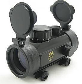 NcStar DBB130 Red Dot Sight 30mm Black Anodized 1x 3 MOA Unlimited Eye Reli - View 2
