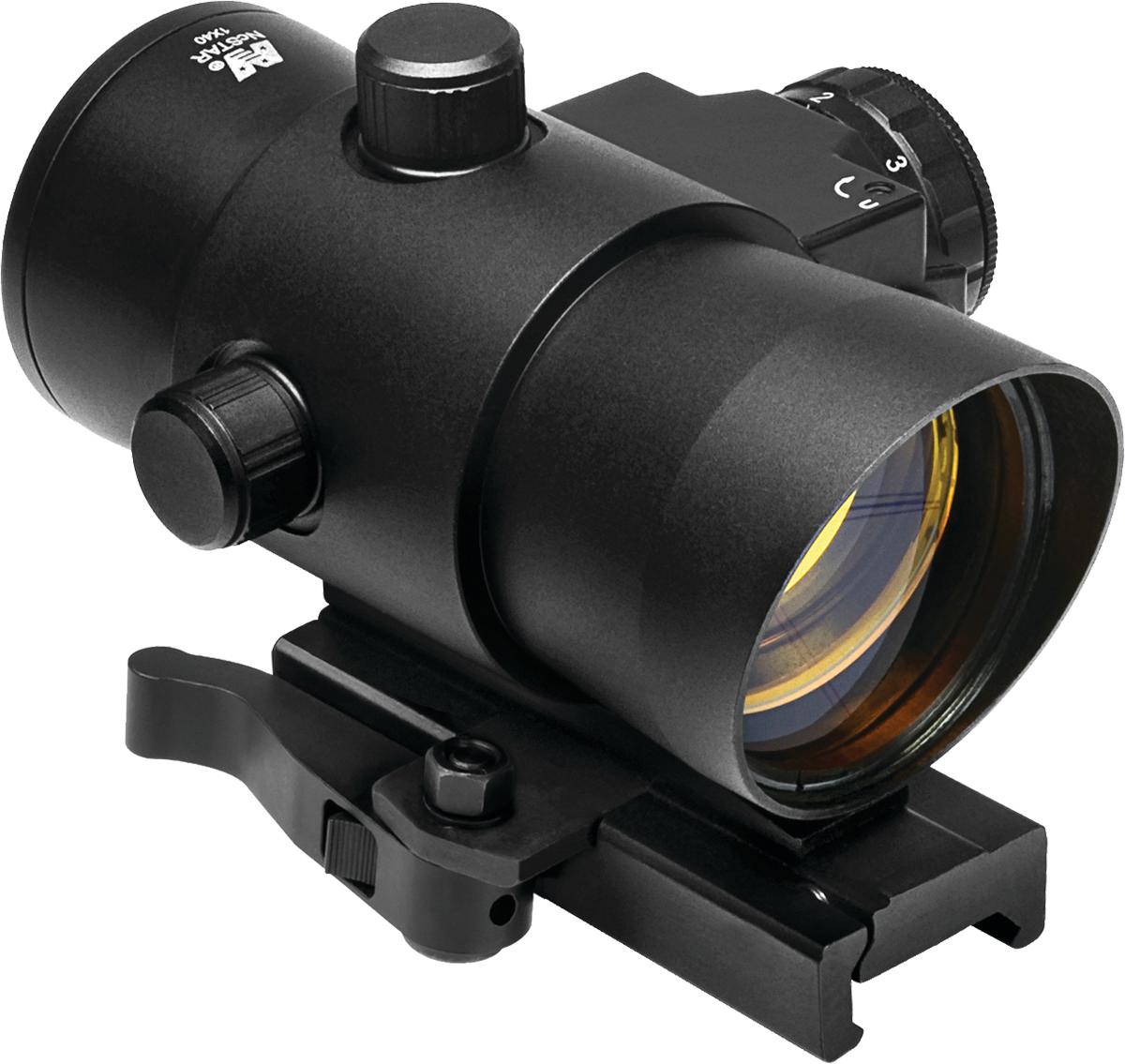 NcStar Red Dot Sight 1x40 with Laser and Quick Release Mount DLB140 - View 2