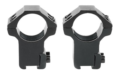 NcStar 3/8" Dovetail Rings Supports 1" Scope Tubes Black 2 Piece Fits on - View 2