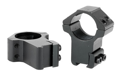 NcStar 3/8" Dovetail Rings Supports 1" Scope Tubes Black 2 Piece Fits on - View 3
