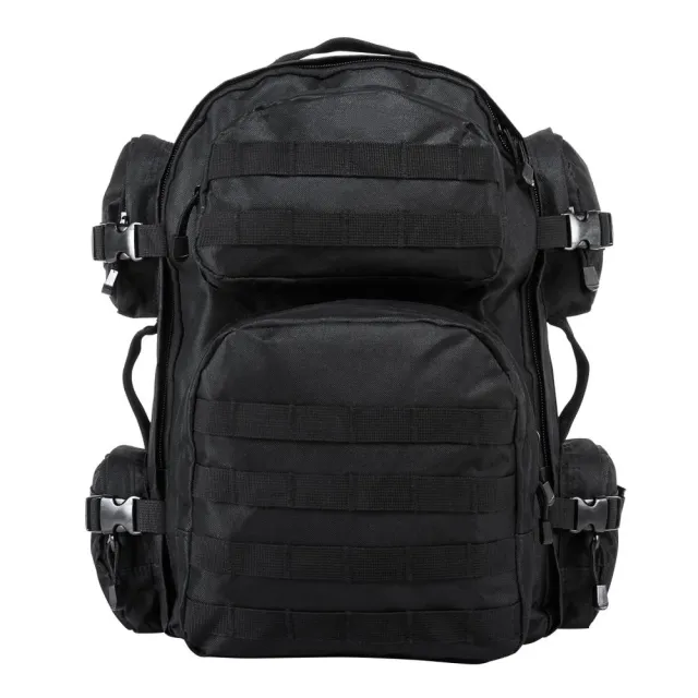 NcStar CBB2911 Tactical Backpack Black Nylon MOLLE Hydration Compartment - View 2