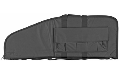 NcStar VISM 42" Black Tactical Scoped Rifle Case with High-Density Foam Padding & Heavy-Duty Zippers - View 2