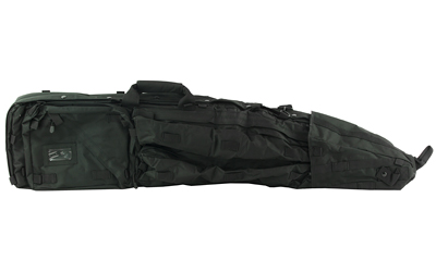 NcStar Drag Bag 45" Rifle Case Nylon Black Includes Backpack Shoulder Strap - View 2