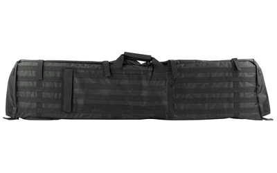 VISM CVSM2913B 48" Rifle Case & Shooter Mat Combo - Nylon Black, Heavy Duty, Padded - View 3