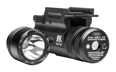 NcStar AQPTFLG Flashlight & Green Laser Combo Black Anodized 150 Lumens... - View 5